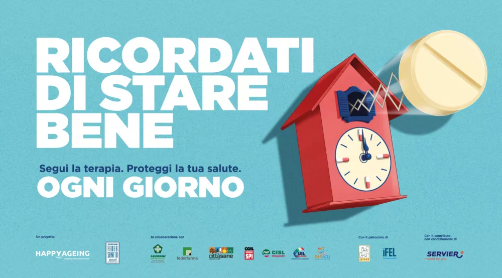 Ricordati di stare bene Campagna sull’aderenza terapeutica